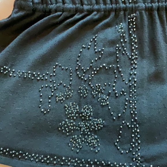 𝅺NWOT Tristan bead embellished strapless top - M - Picture 7 of 7